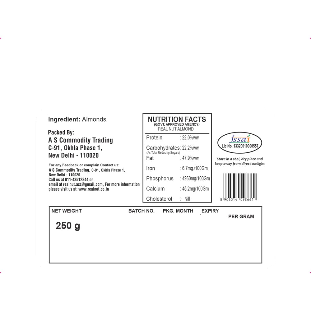 Almonds Plain - California - Image 9